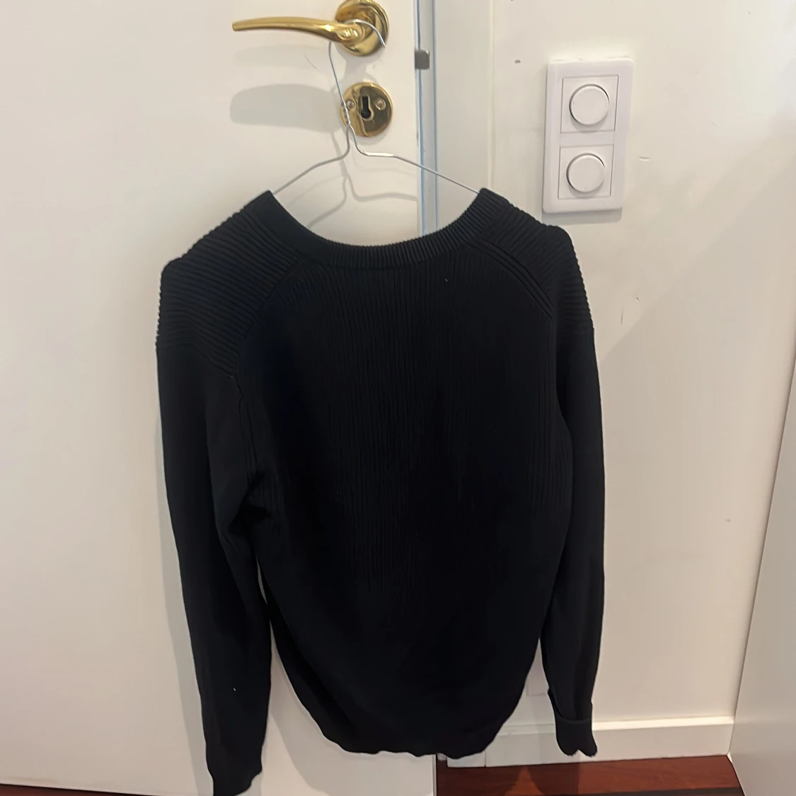 Blå stickad tröja John Henric S - 2