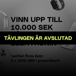Tävling - Vinn upp till 10.000 SEK - All info i bilderna ovan. 