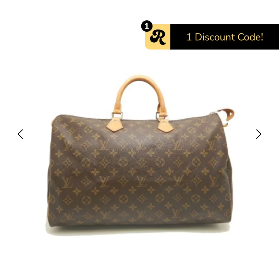 Louis Vuitton brun resväska monogram
