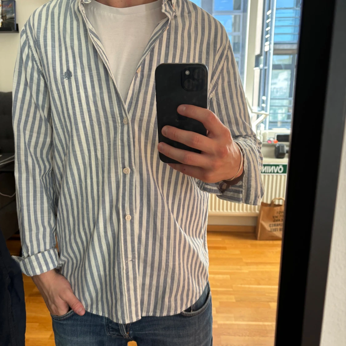 Linneskjorta från Springfield - 1