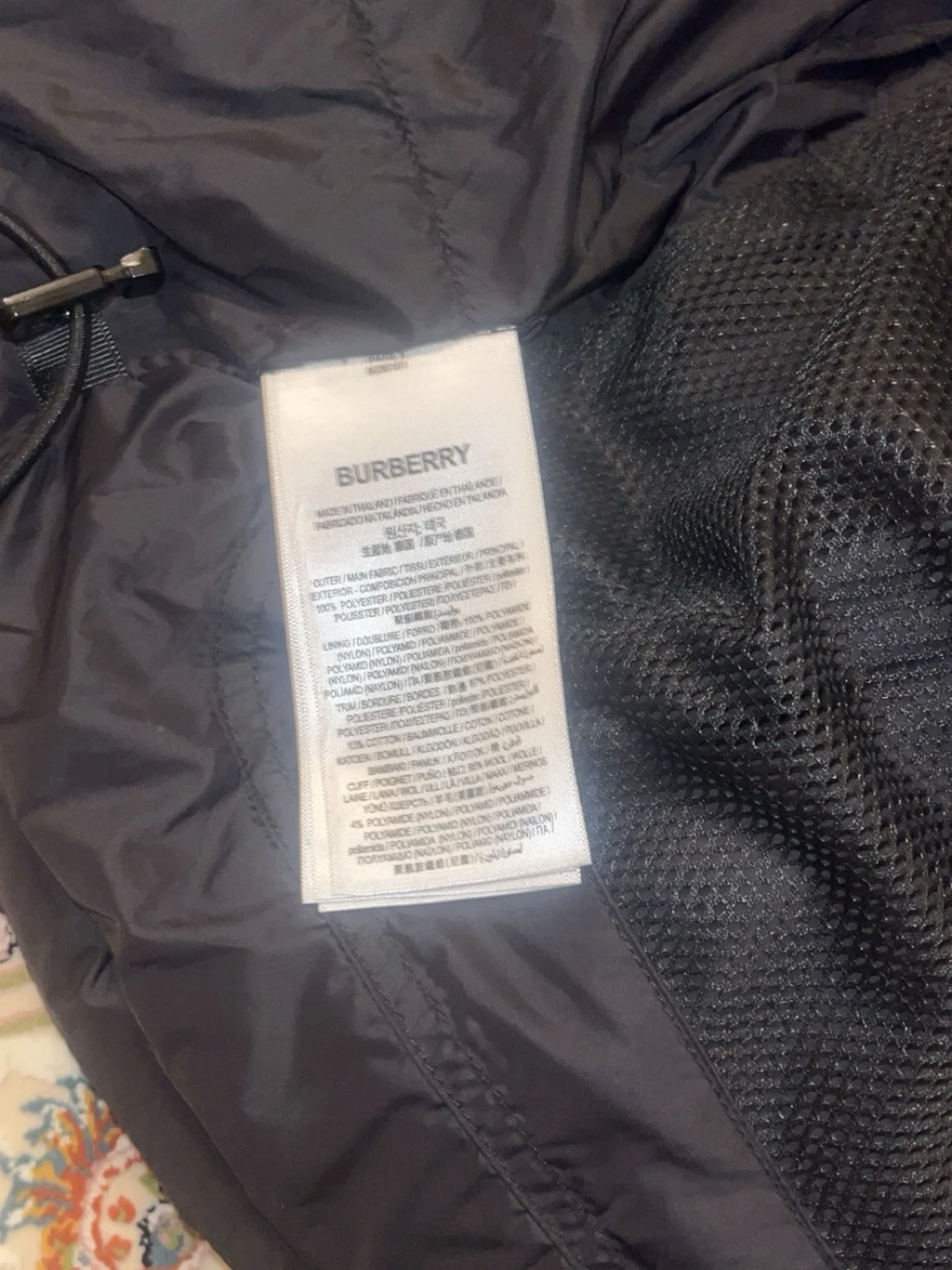 Svart bb pufferjacka - 5