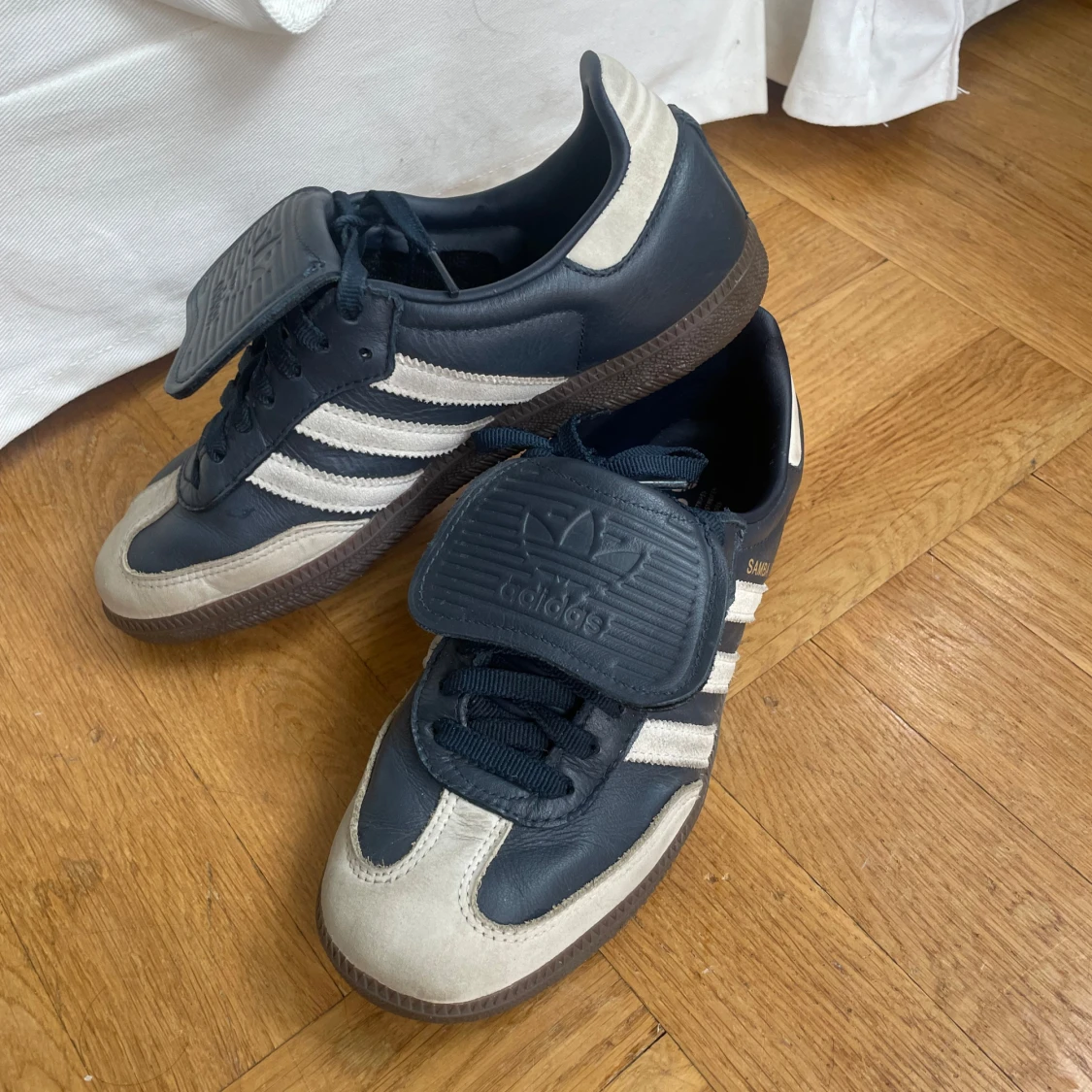 Adidas Samba skor  marinblå/vit - 3