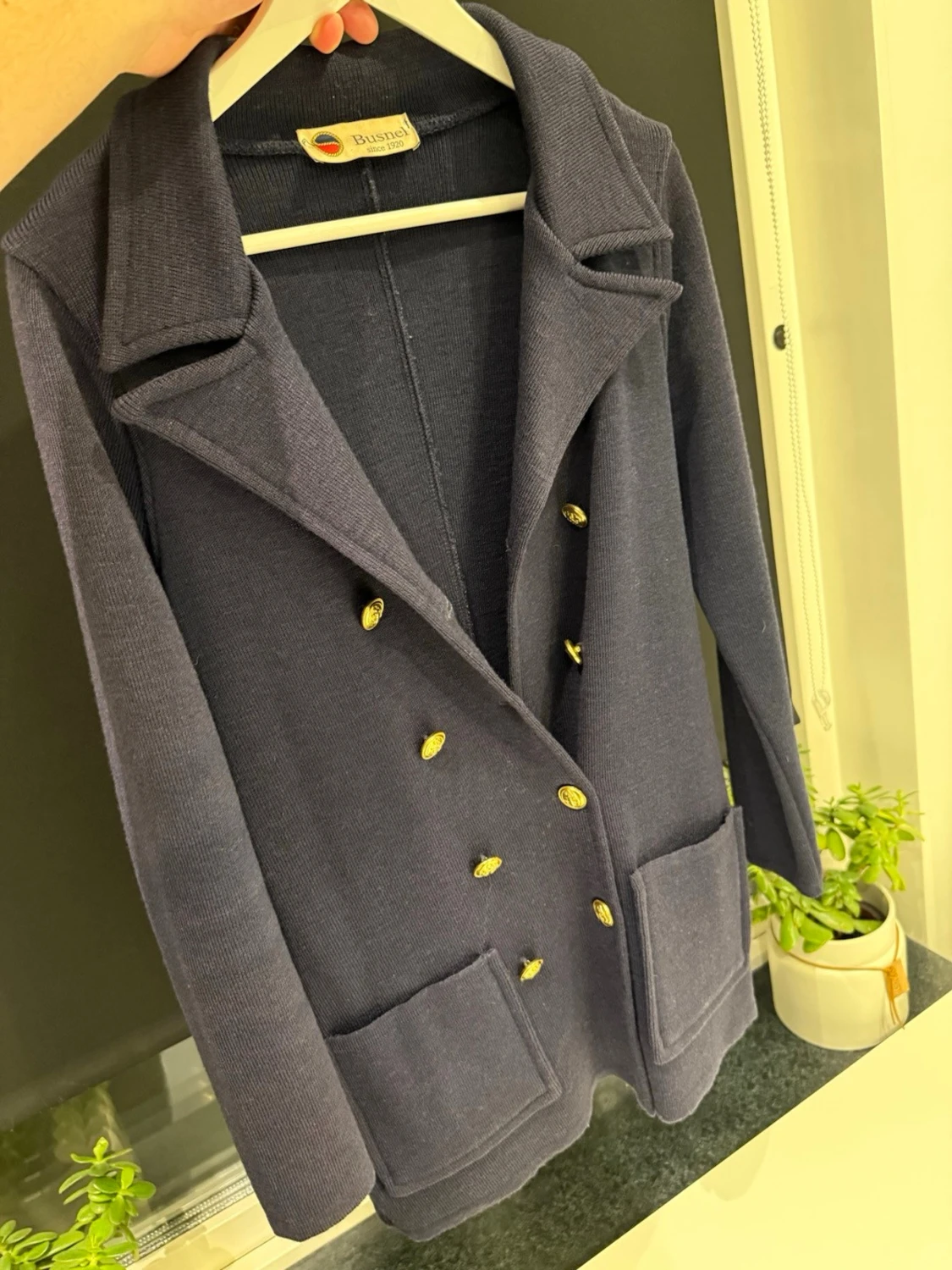 Busnel kavaj/jacka – klassisk marinblå