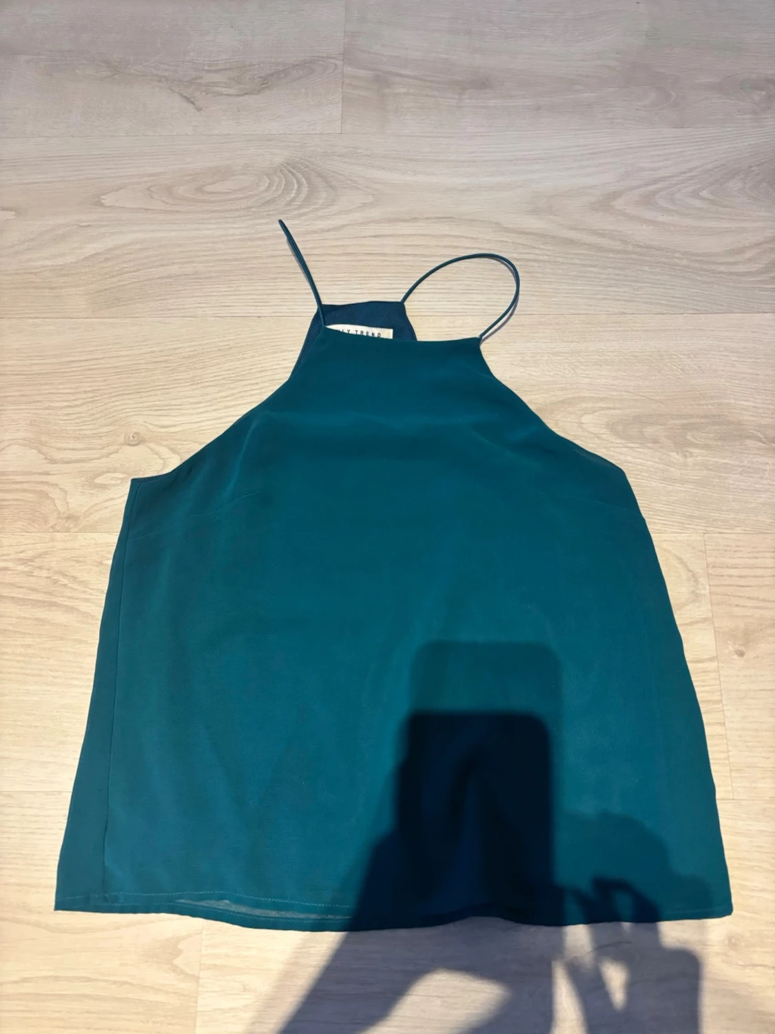 Blå linnetopp från NLY Trend - 1