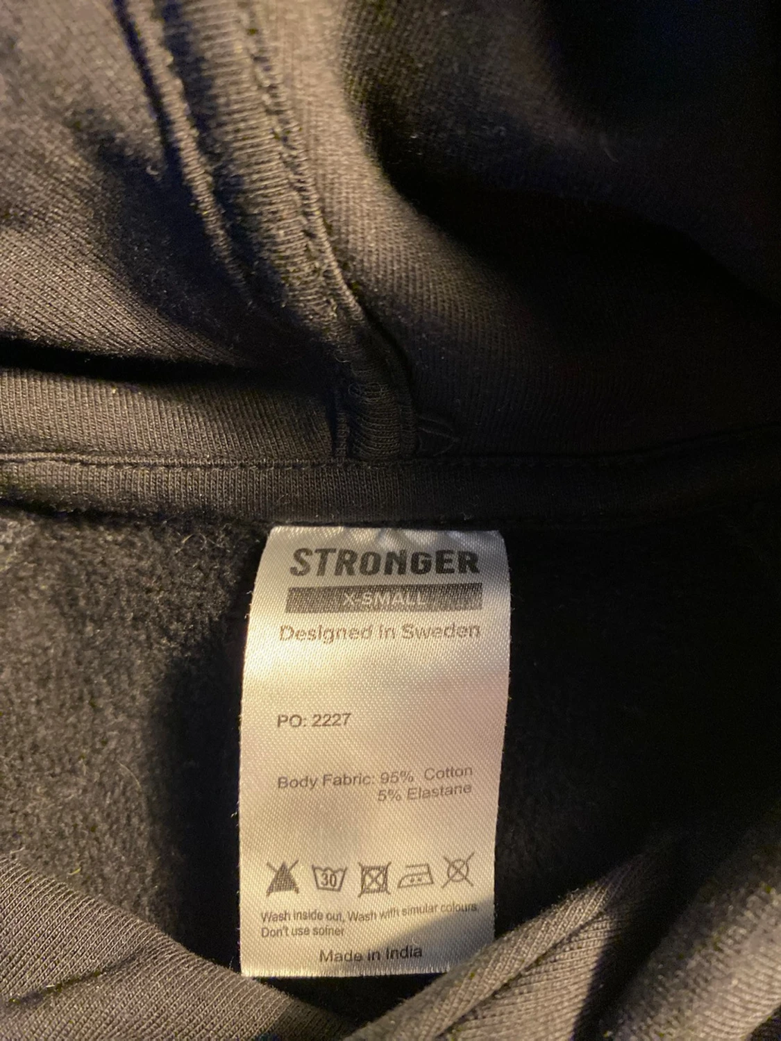 Jättefin Stronger hoodie - 2