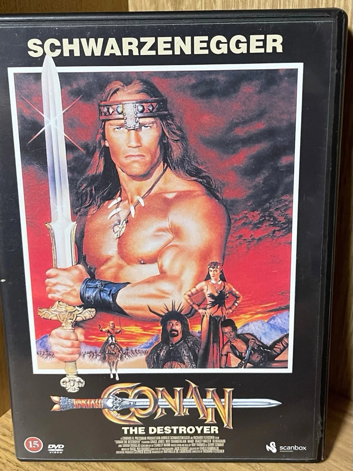 Conan The Destroyer DVD