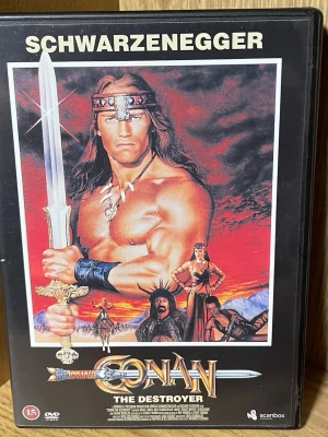 Conan The Destroyer DVD - Perfekt Skick, Orginal, Komplett 