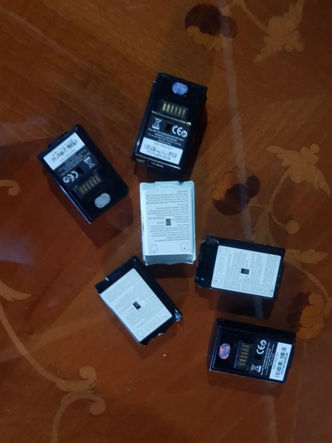 Xbox 360 trådlösa handkontroller + batteripaket