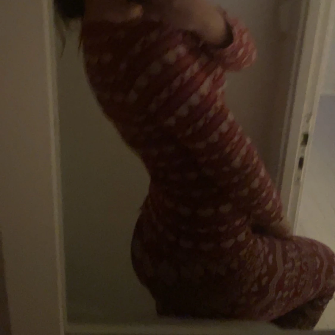  jultröja med hjärtan och julbyxor med snöflingor - 2