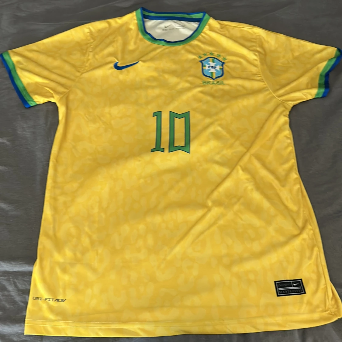 Brasilien Ronaldinho 10 Nike fotbollströja