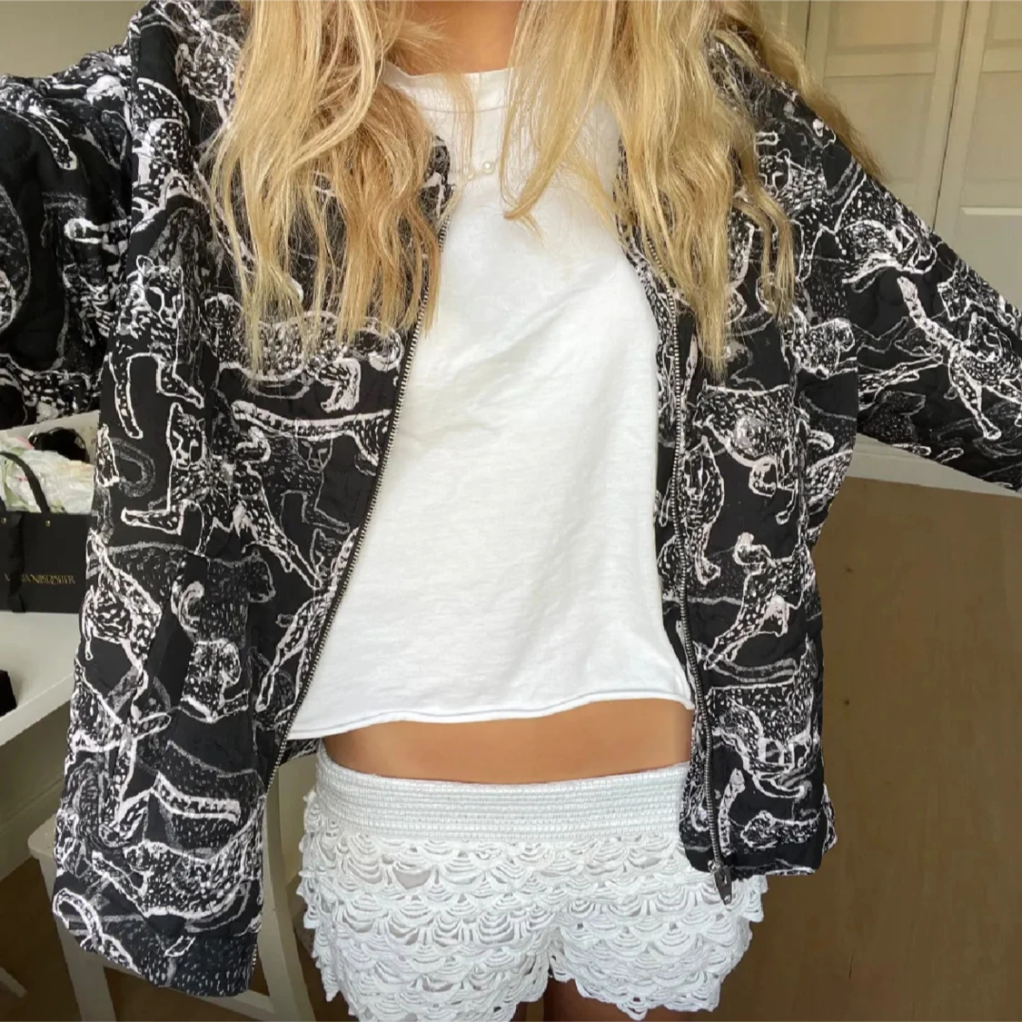 Leopard bomberjacka - 1