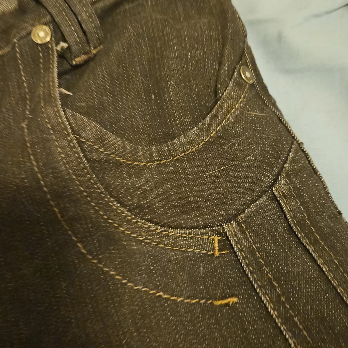 Bruna jeansbyxor från Marc Lauge - 3