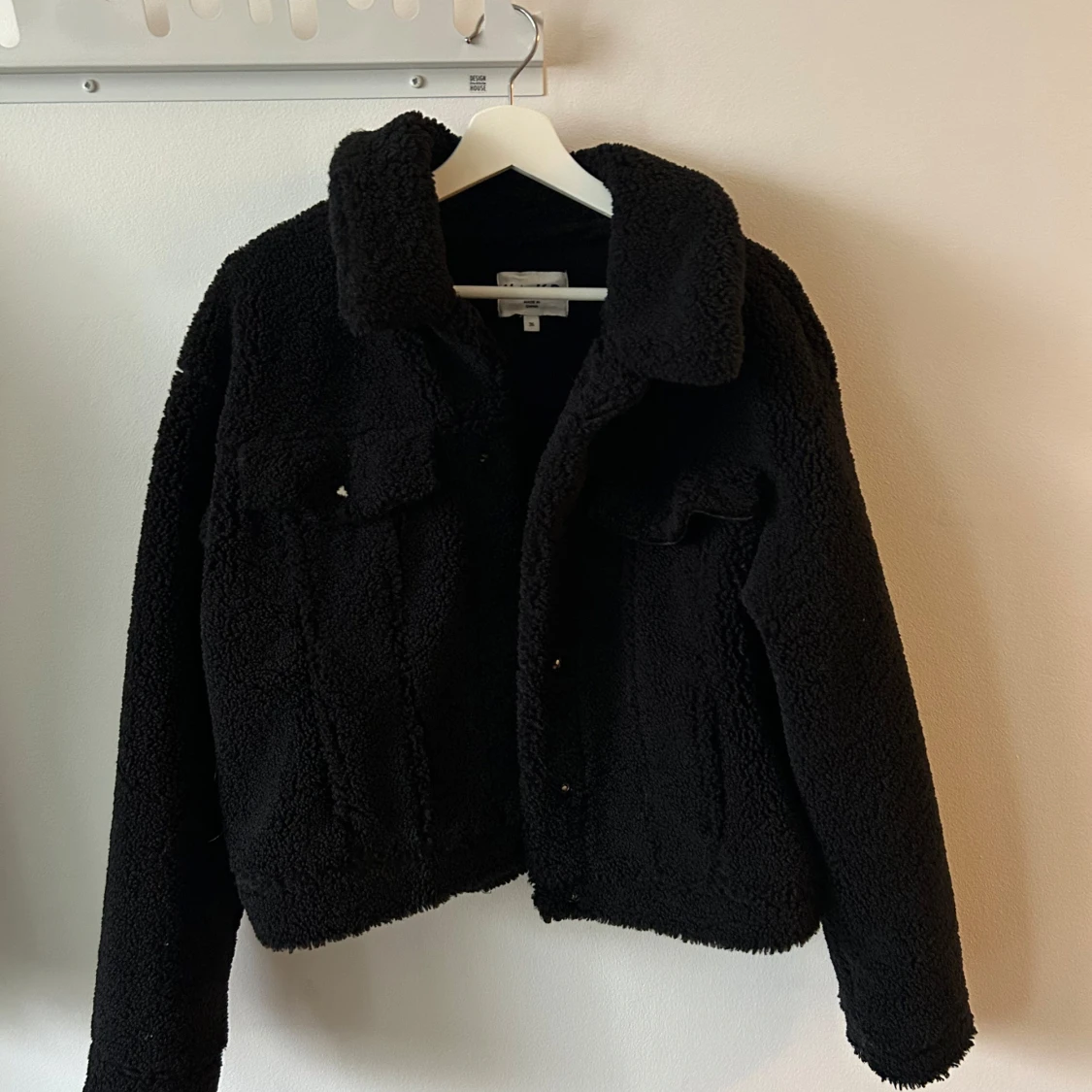 Svart teddyjacka - 2