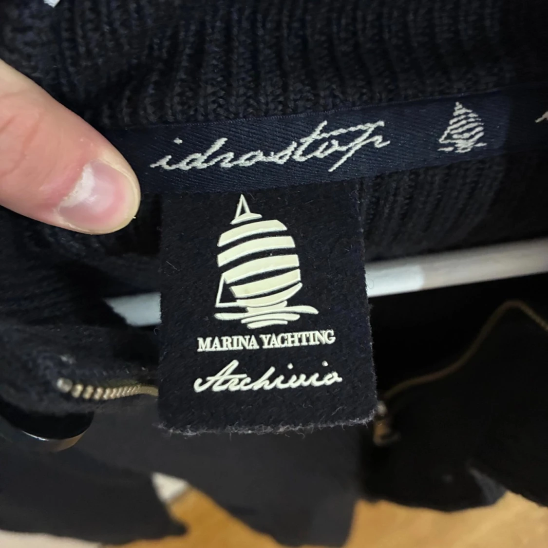 Svart kofta från Marina Yachting - 91