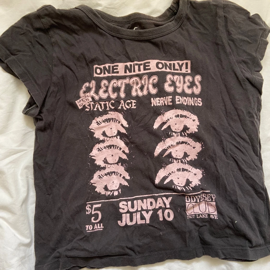 Svart t-shirt från Hollister