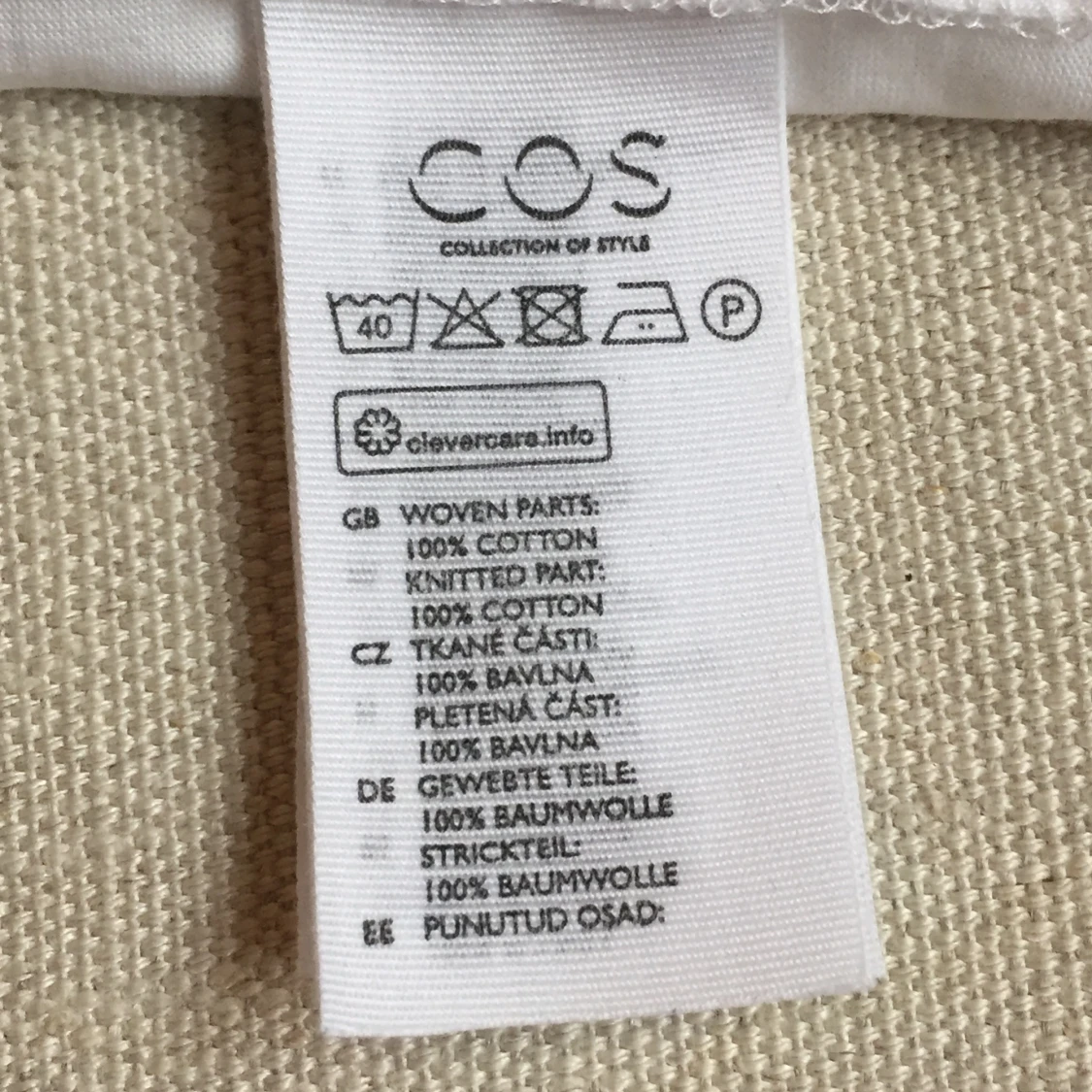 Vit skjortklänning med knytband - 4