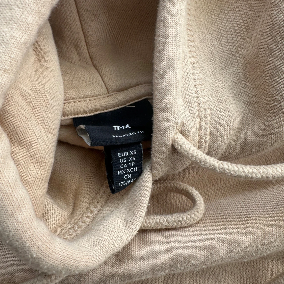 Beige hoodie från H&M XS - 2