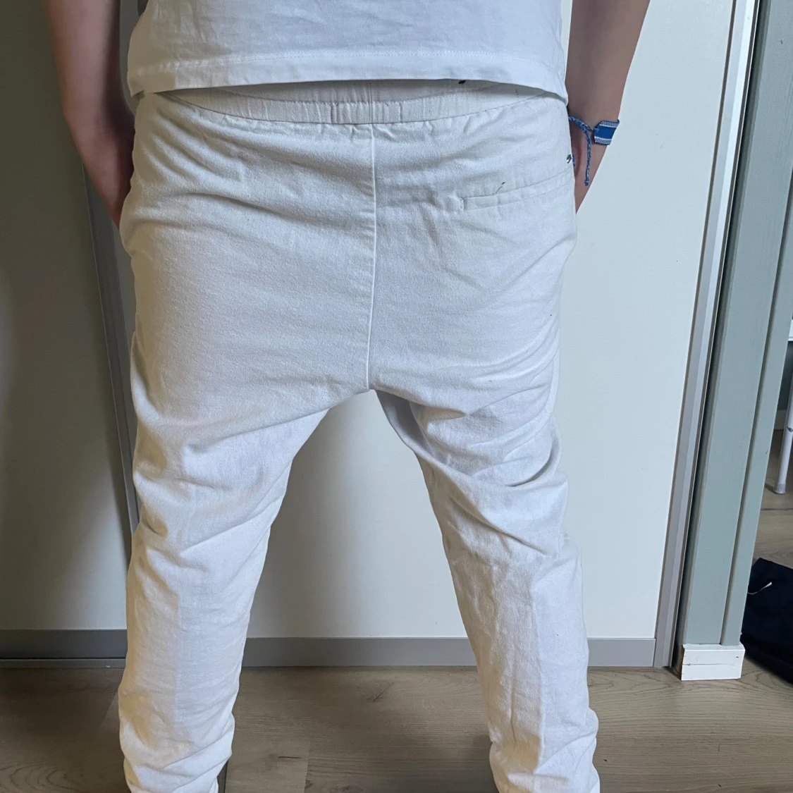 Vita linnebyxor från Only & Sons XS - 1