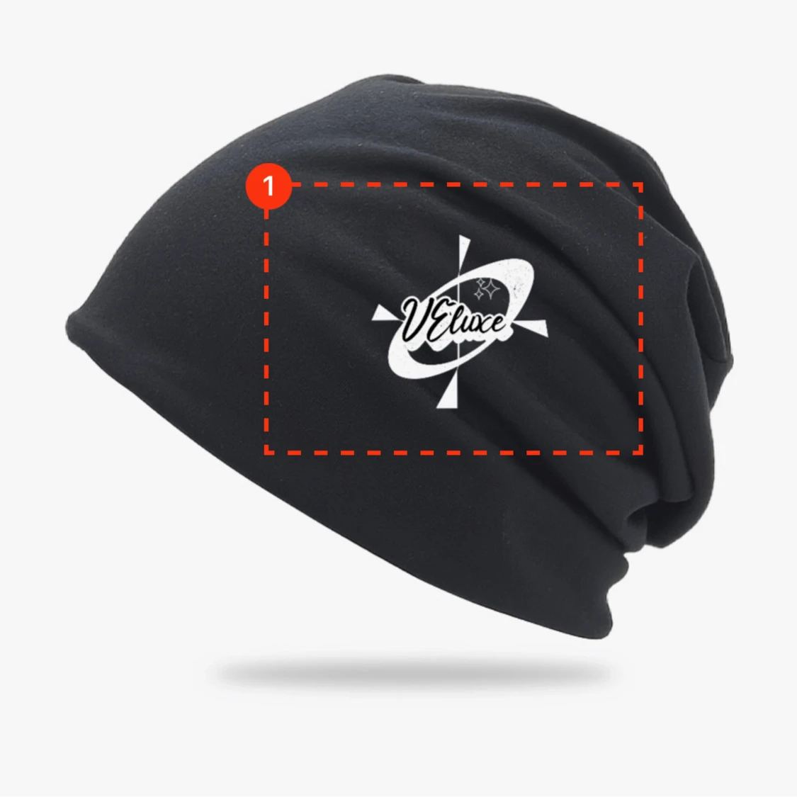 Svart mössa från VEluxe våra design 