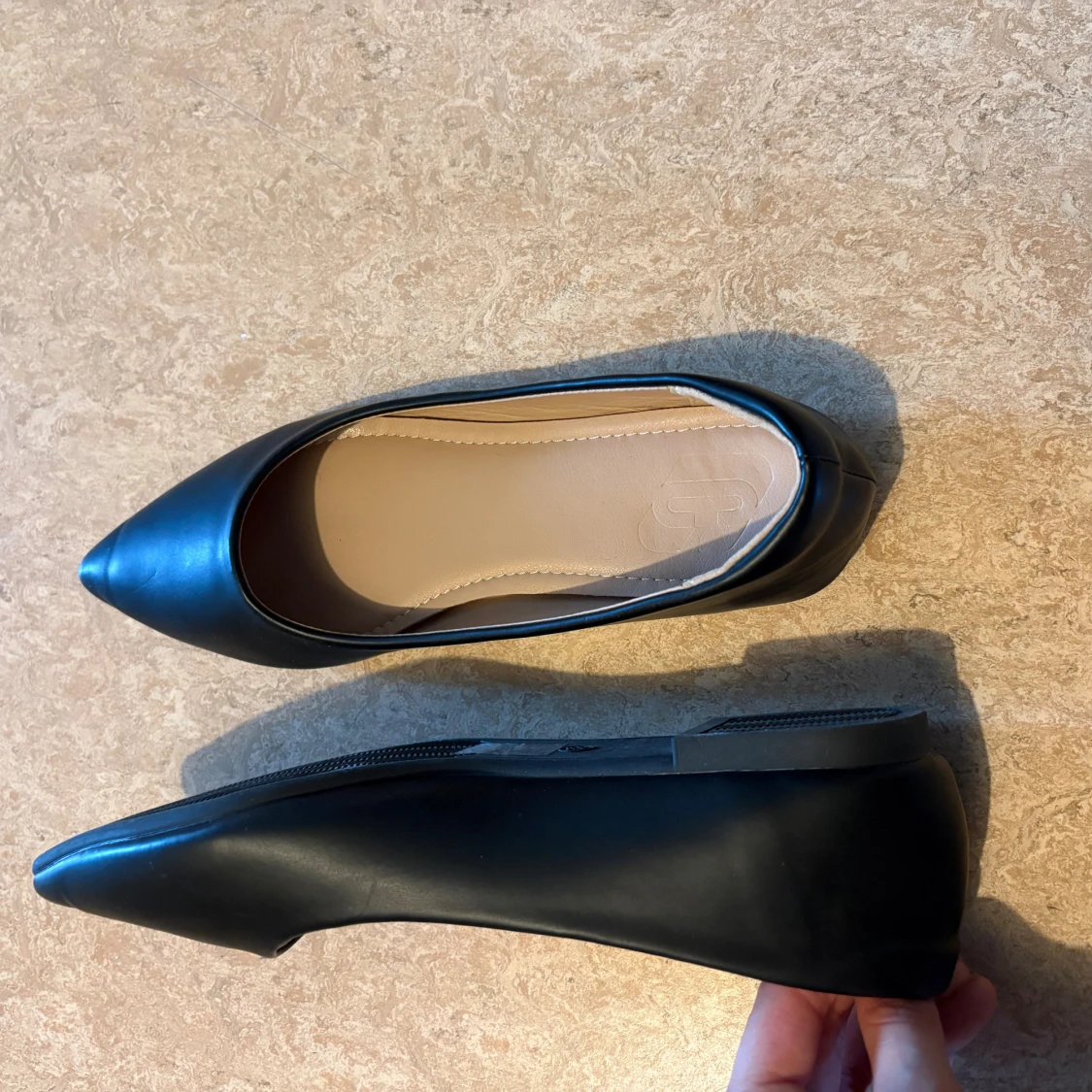 Svarta ballerina skor  - 4