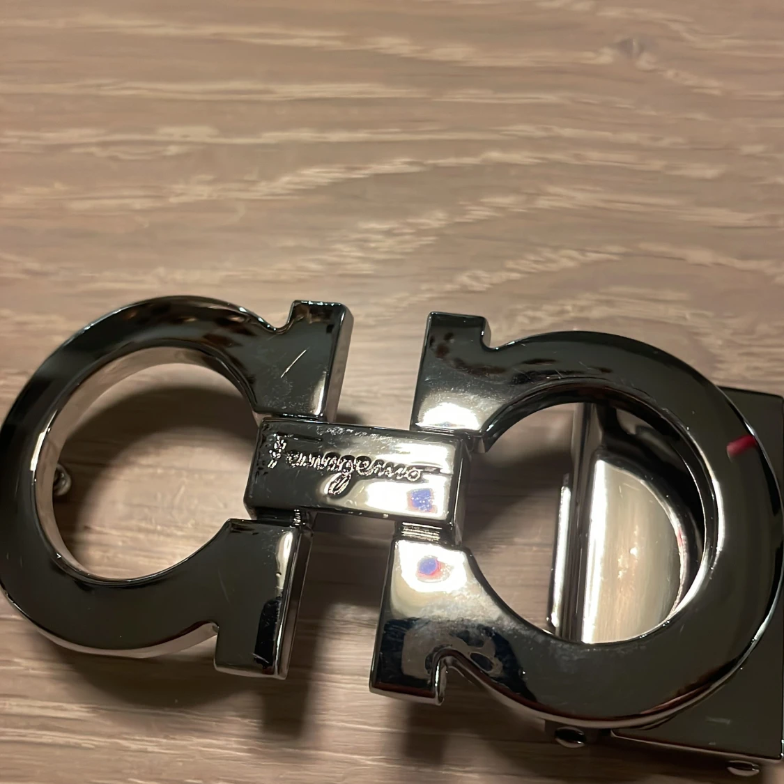 Svart Salvatore Ferragamo bälte - 1