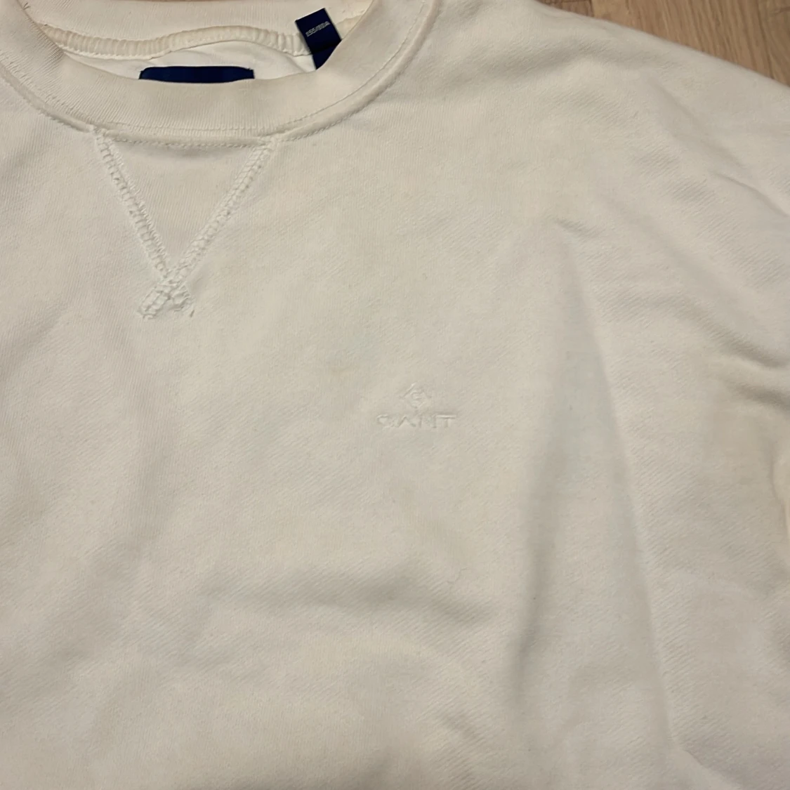 Vit sweatshirt från GANT - 1