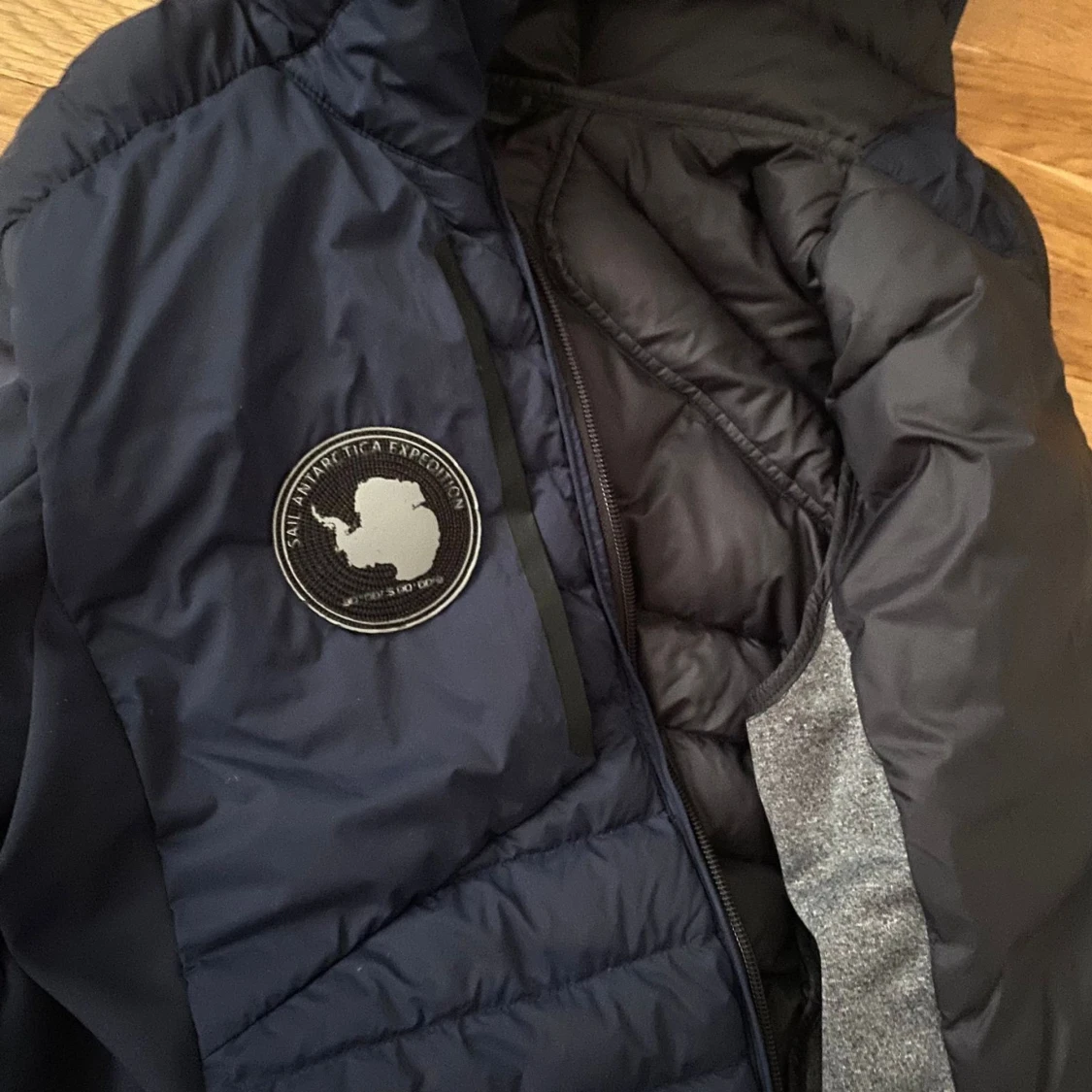 Mörkblå Sail Racing jacka - 3