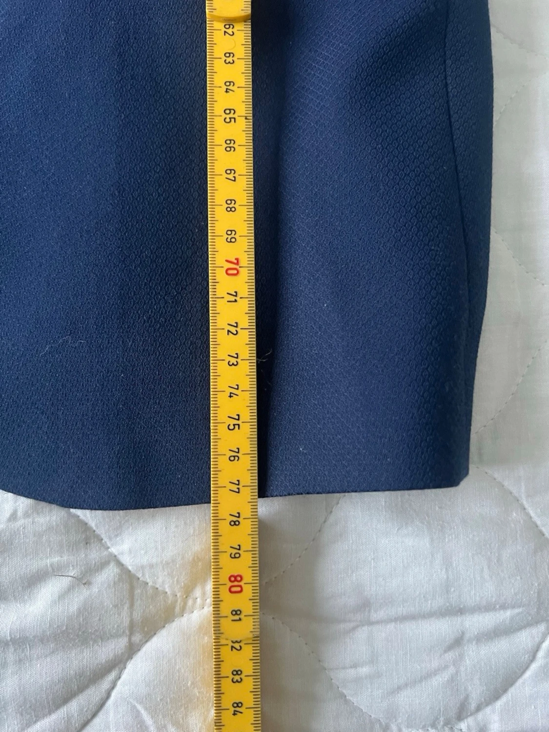 Mörkblå kavaj med klassisk passform - 4