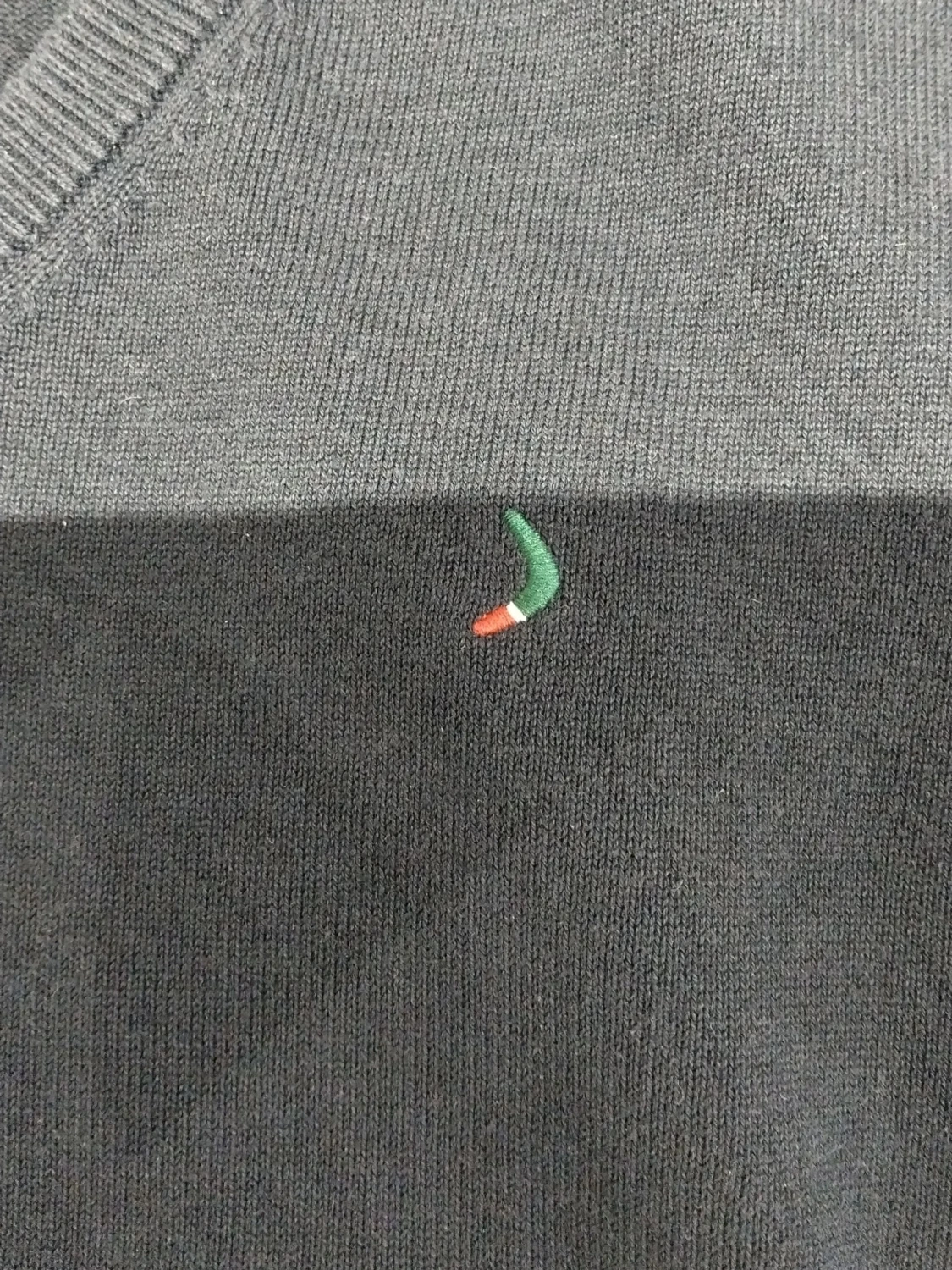 Mörkblå stickad tröja Boomerang - 2