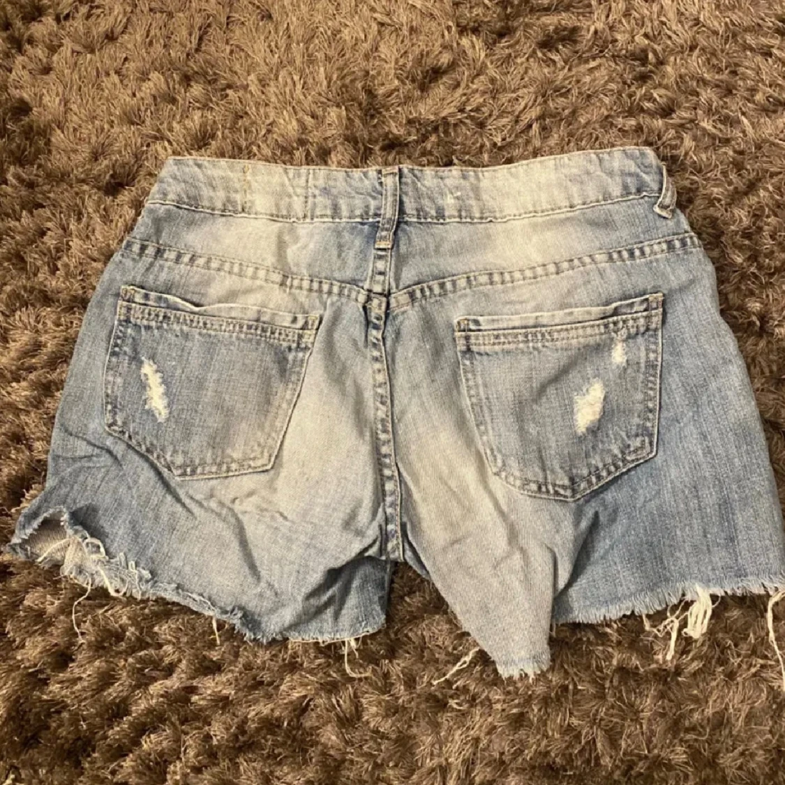 Low waist jeansshorts - 1