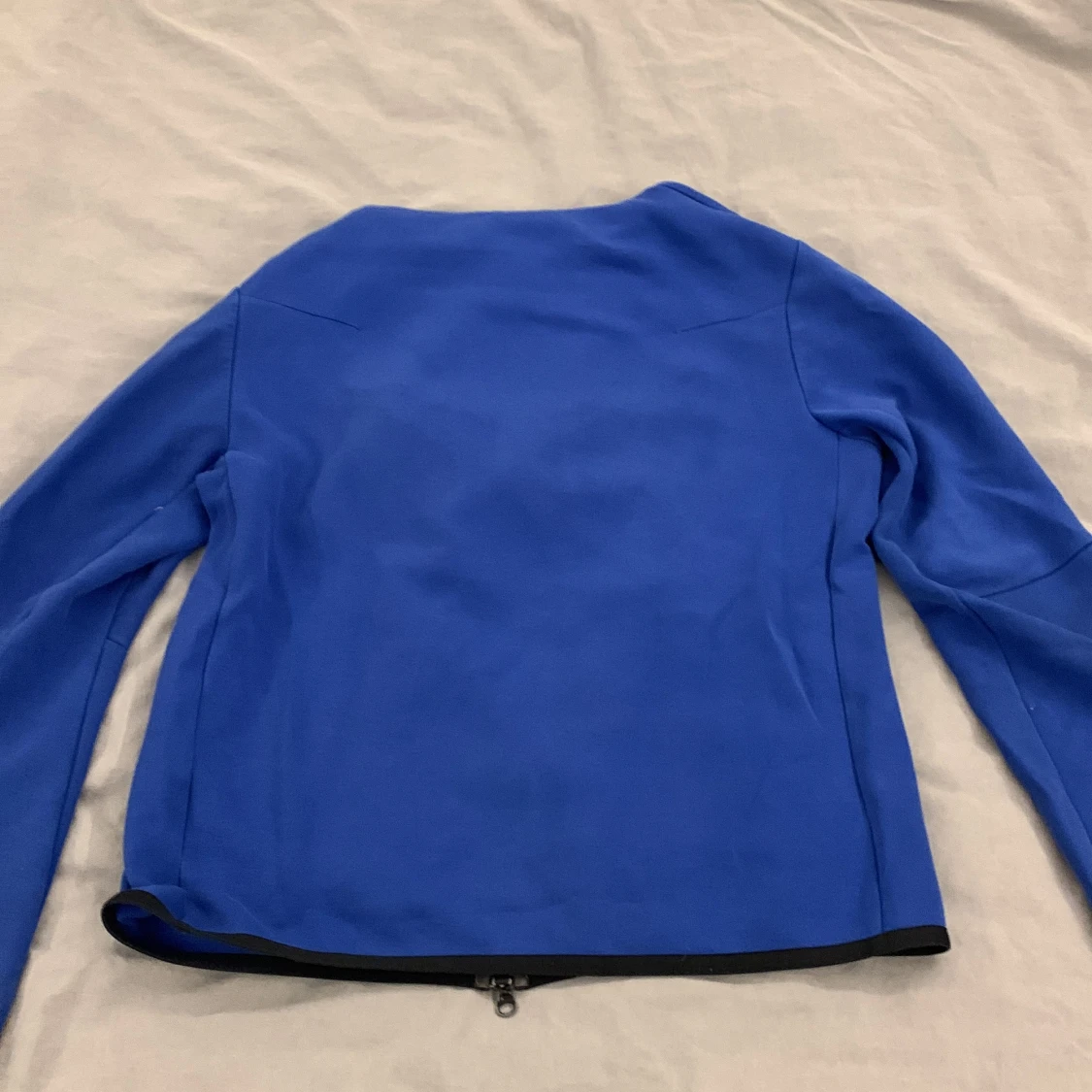 Blå Nike hoodiejacka med dragkedja - 1