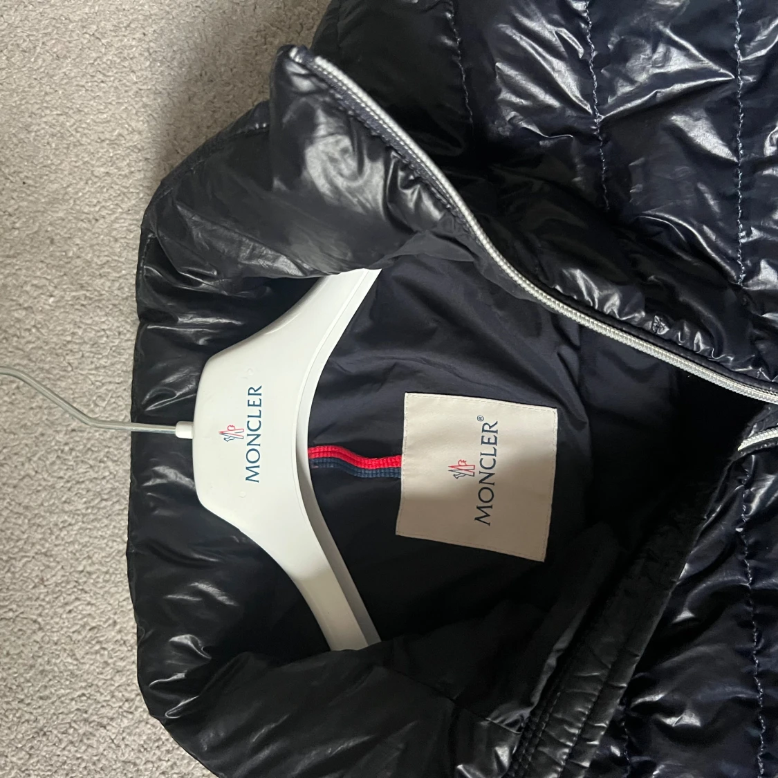 Svart Moncler pufferjacka herr - 3