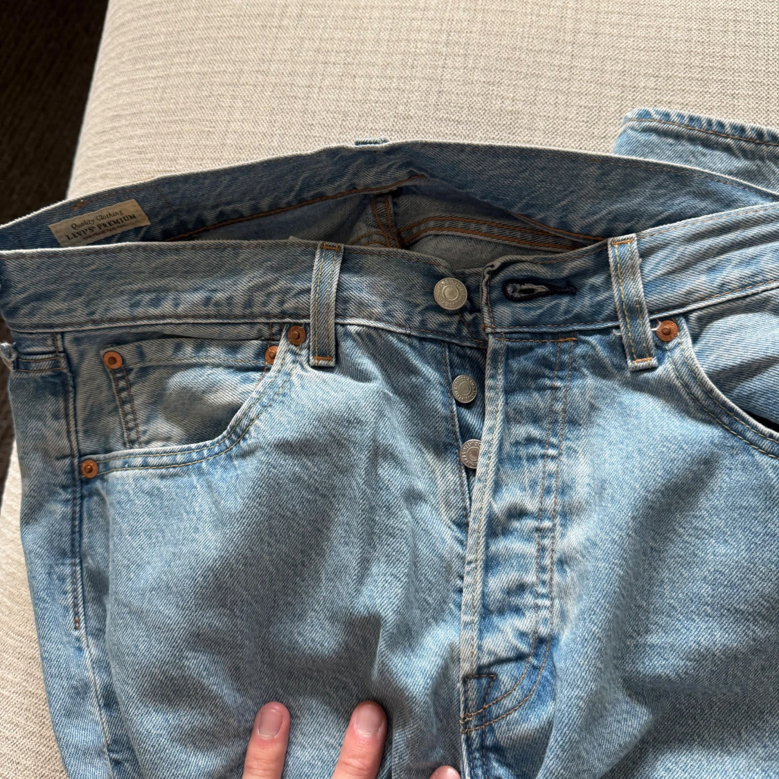 Levis 501 stl 32/32 i den populäraste färgen  - 2