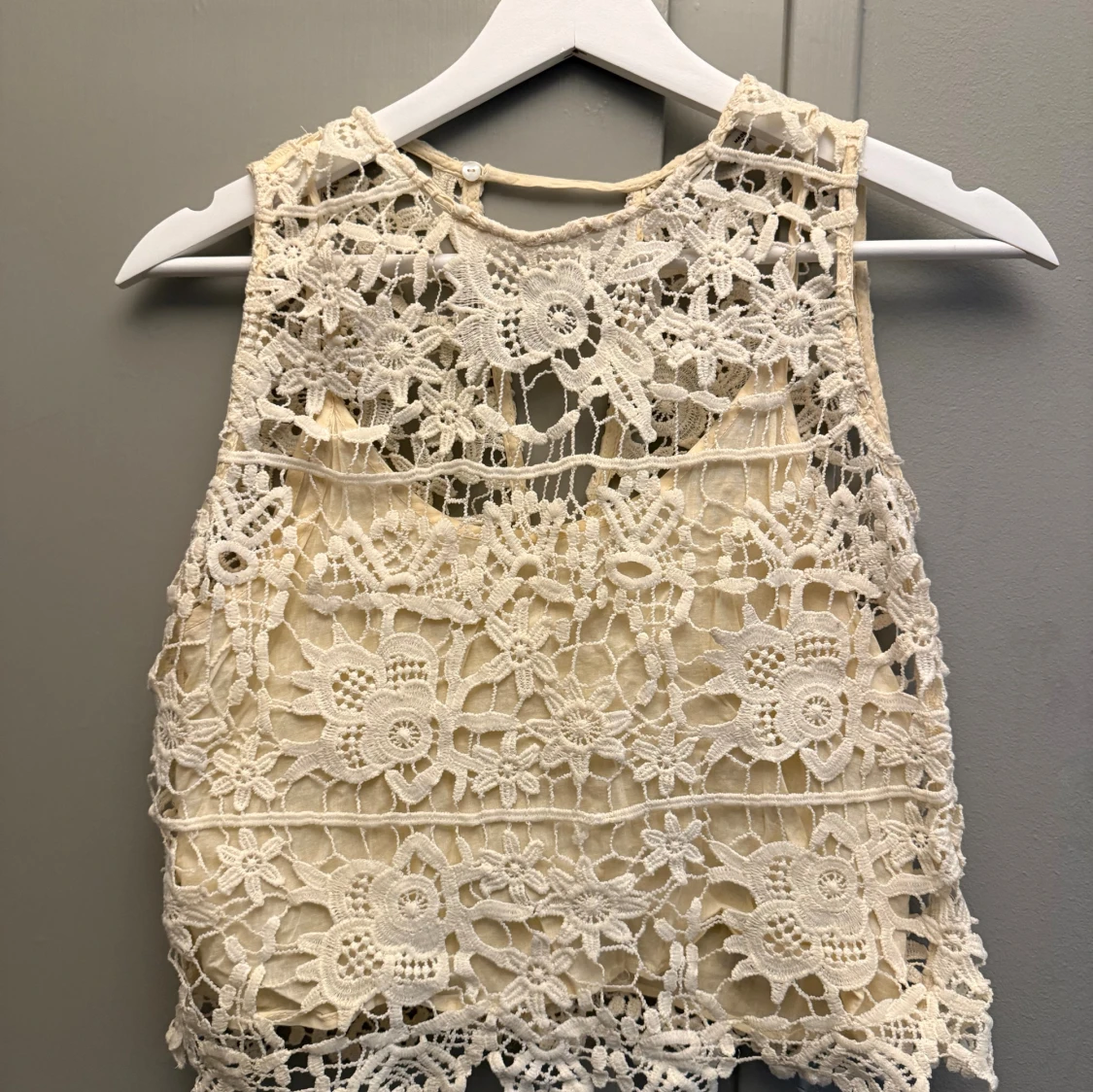 Spets topp från Zara