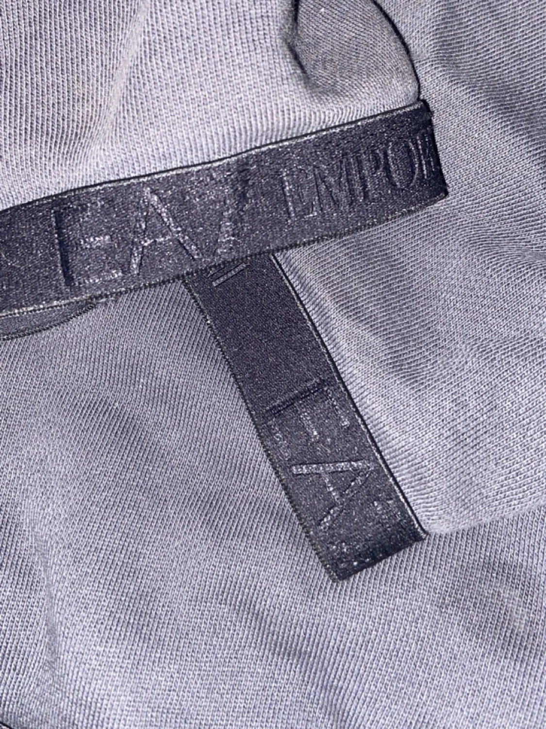 Svart hoodie från EA7 Emporio Armani - 3