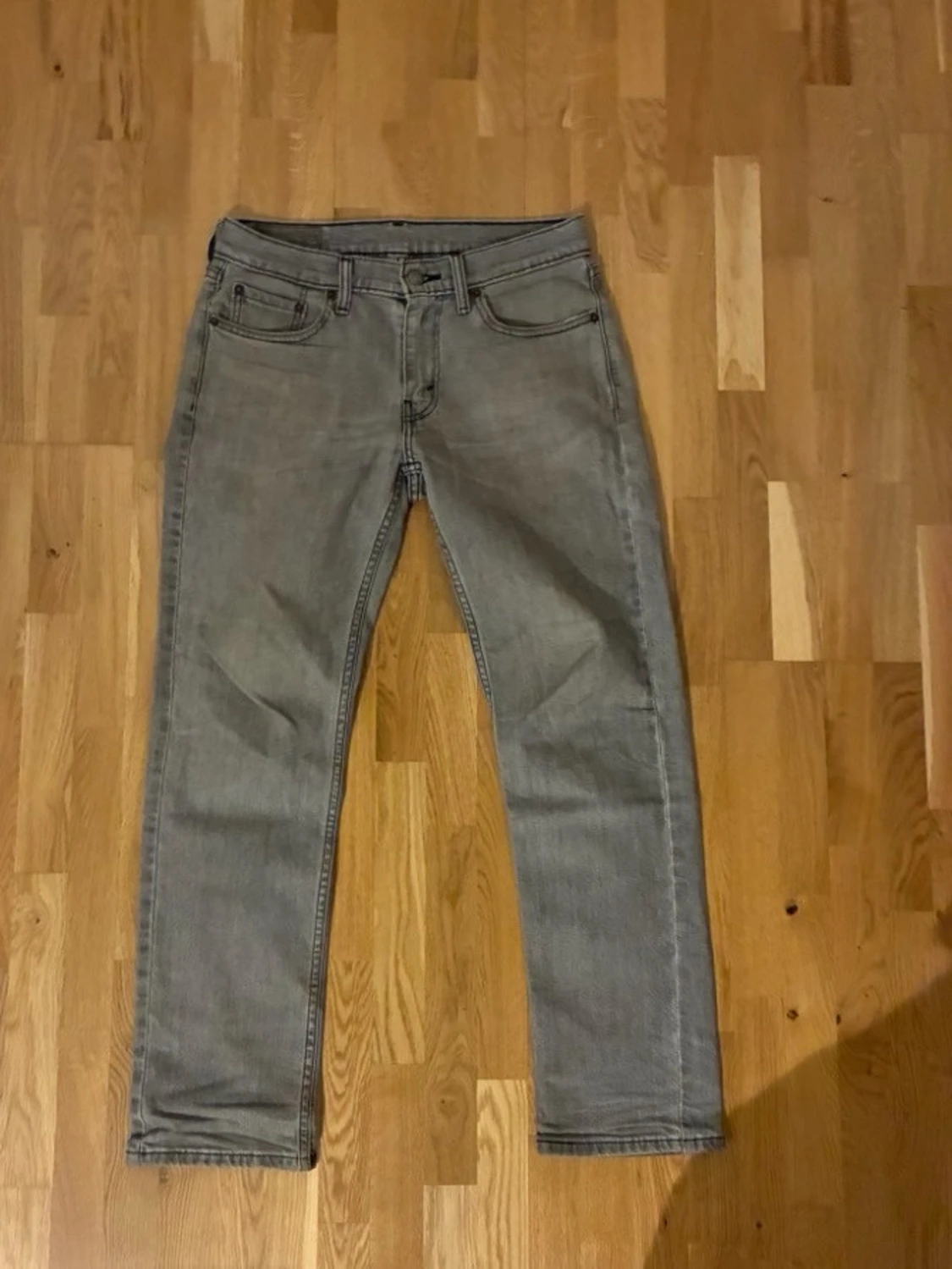 Levi's 514 grå jeans straight fit - 1