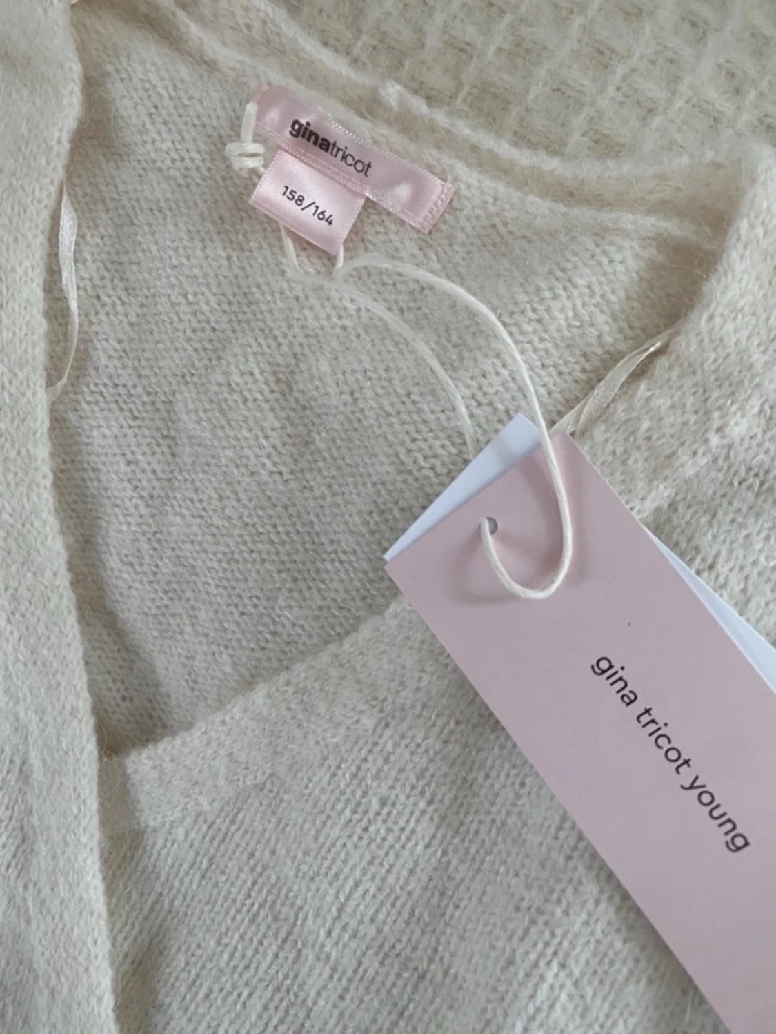 Vit omlottkofta från Gina Tricot - 2