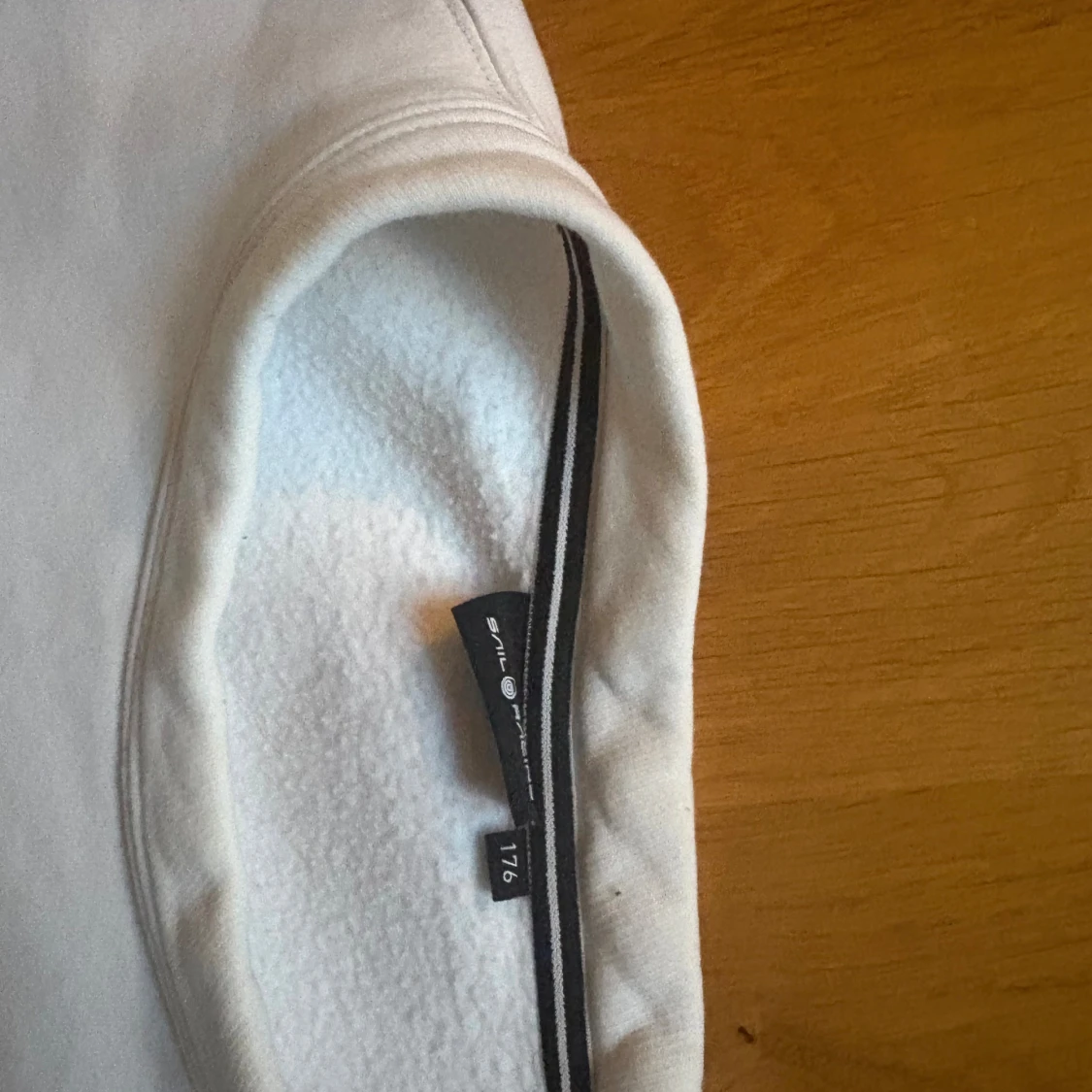 Vit Sail Racing sweatshirt i bomull - 1