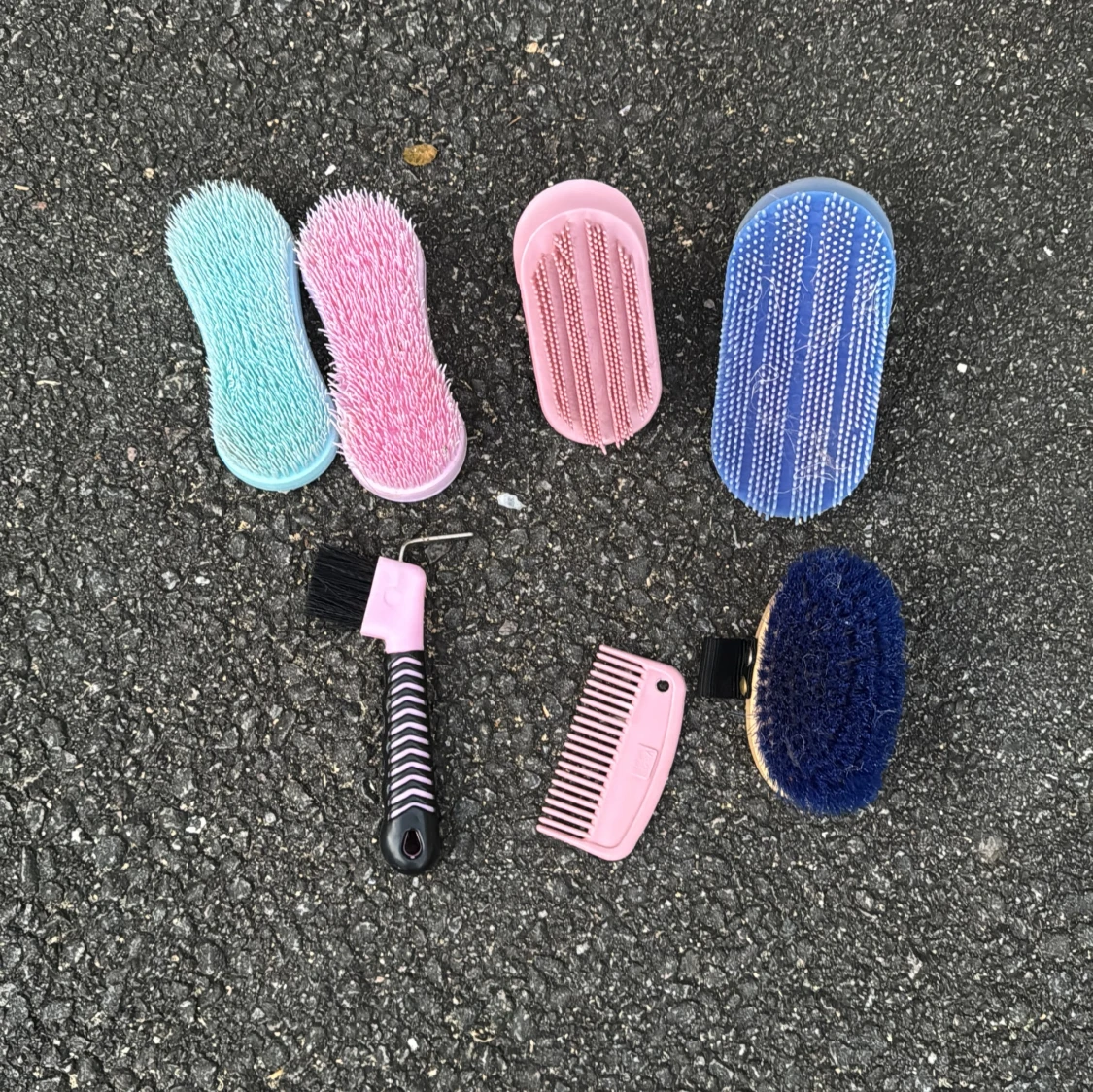 Magic Brush hästborstset setter är bara andvänt på käpphästar - 1