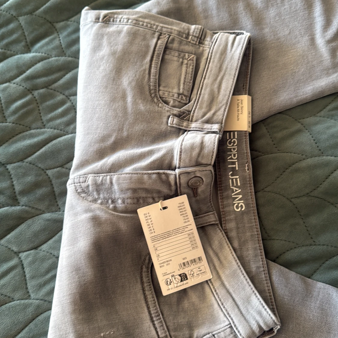 Grå skinny jeans från Esprit - 4