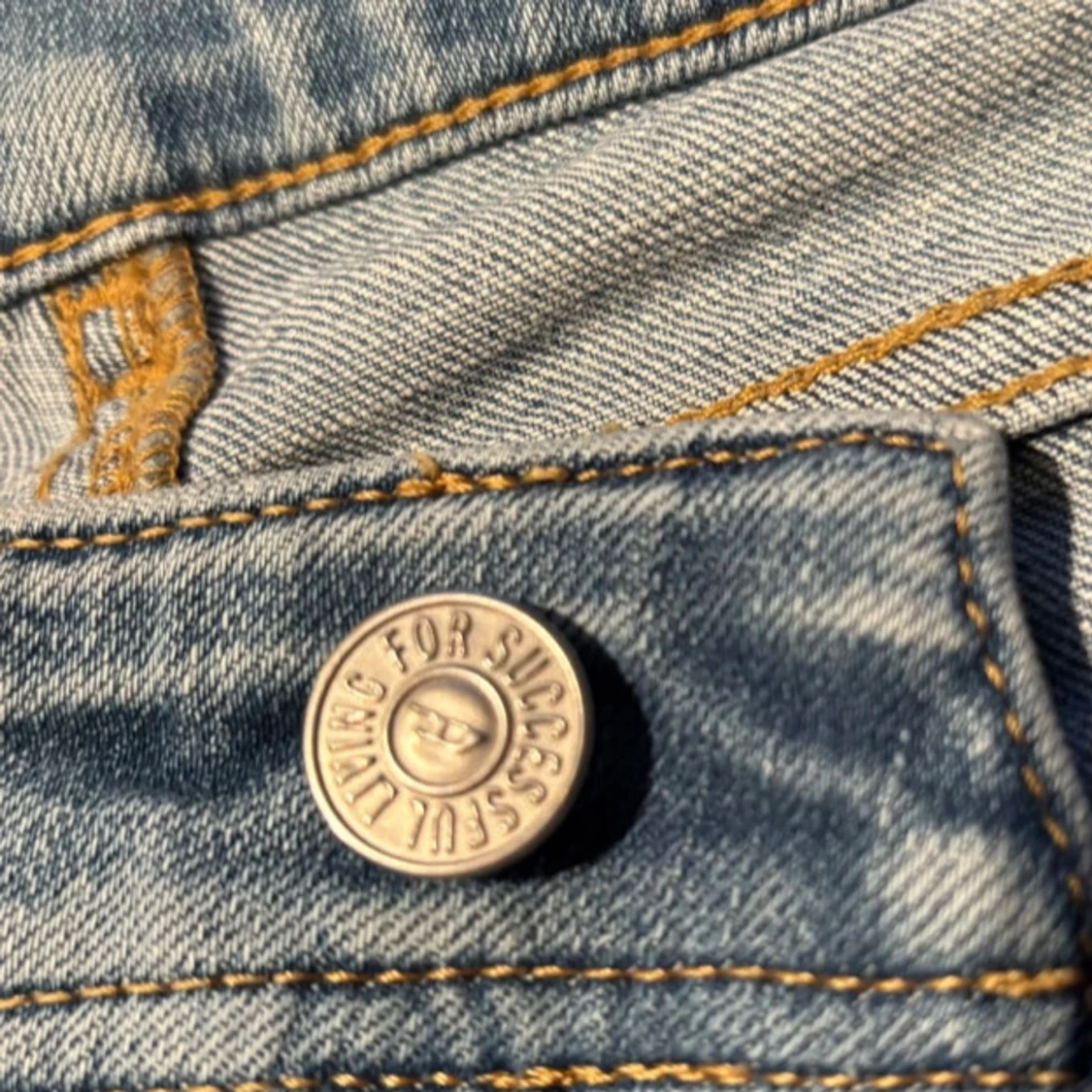 Blå bootcut jeans från Diesel W26 - 3