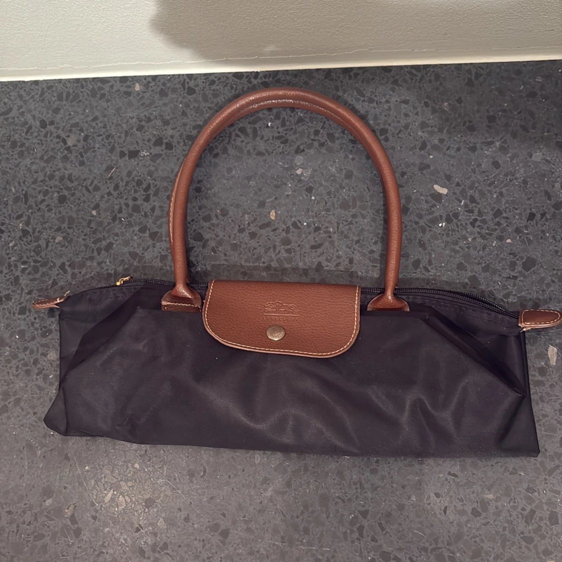 Svart handväska från Longchamp