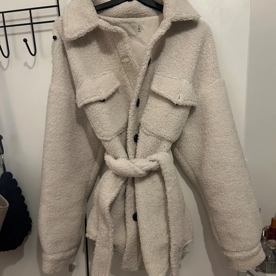 Teddy kappa med snörning