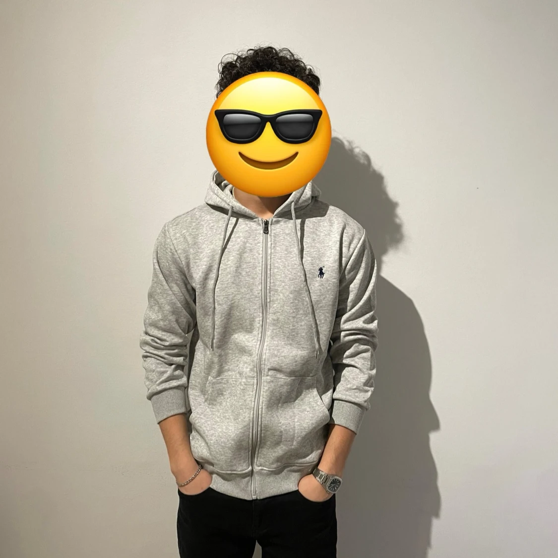 Grå hoodie från Polo Ralph Lauren - 4