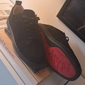 Svarta Christian Louboutin skor - Helt nya loubs, inga defekter, storlek 44,5 men passar 45 också . Box, dustbag,  och kort följer med på köpet!  Går med på prissänkningar!