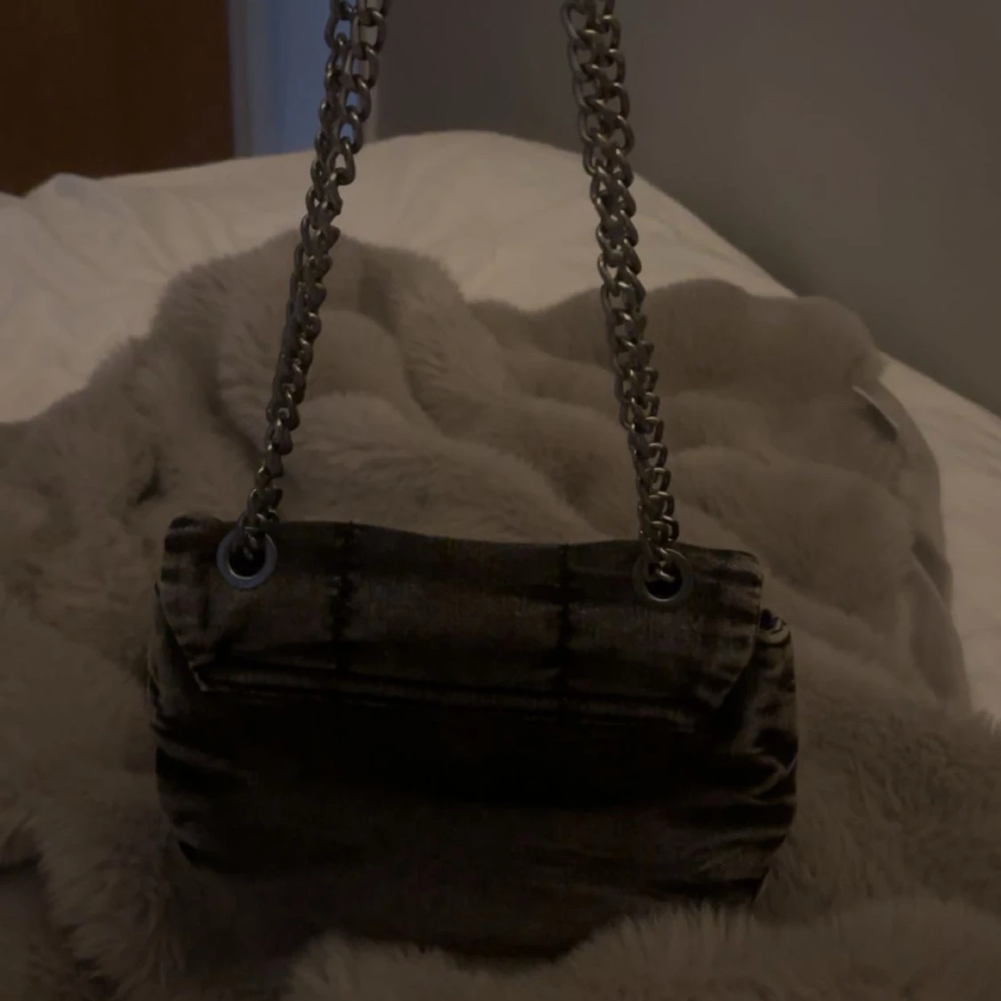 Grå jeans väska - 4