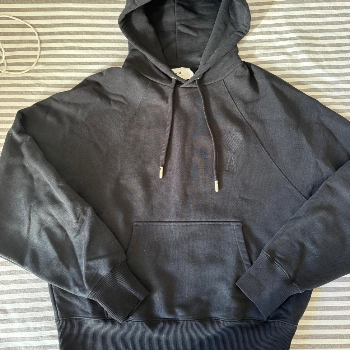 Svart Ami Paris hoodie - 1