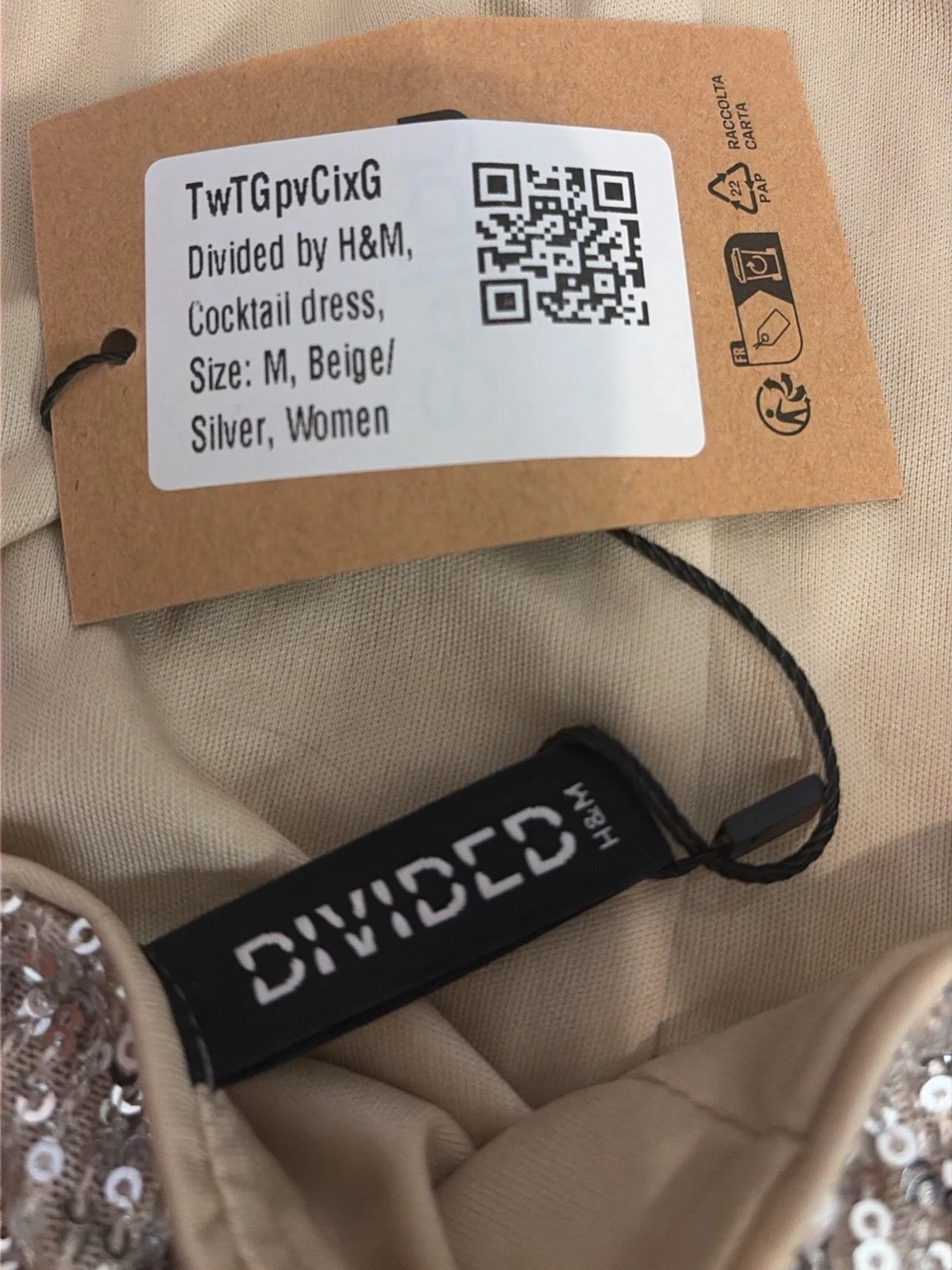 Supersöt glittrig klänning  - 2