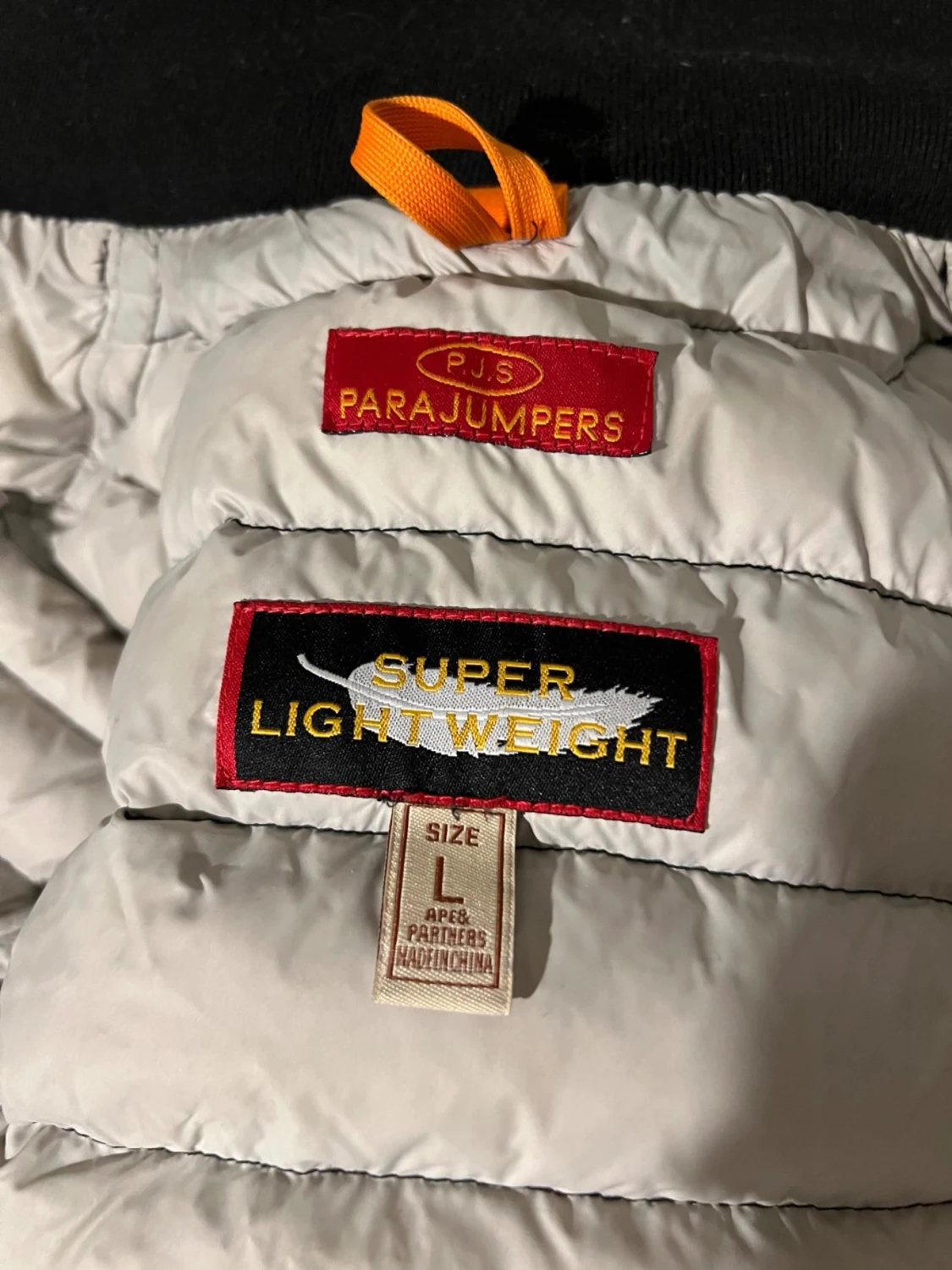 Svart dunjacka från Parajumpers L - 3