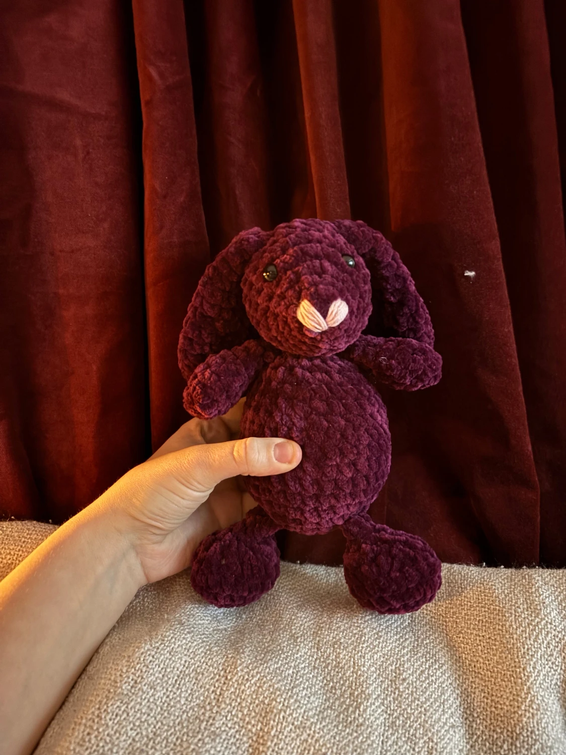 Virkad jellycat kanin🤍 - 1